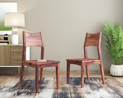 Moderna Wooden Dining Chair - Set Of 2 