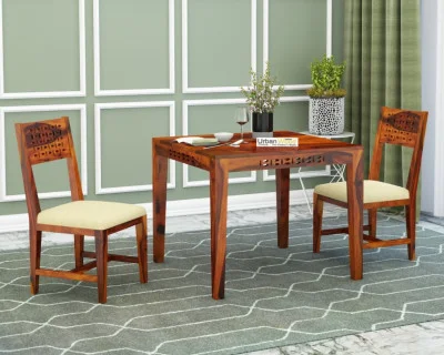 Woodora 2 Seater Dining Set With Cushion 