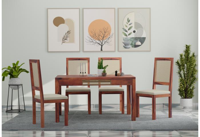 Gloria 4-Seater Dining Table Set 