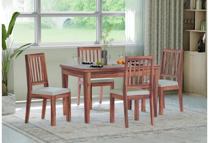 Vera 4-Seater Dining Table Set 