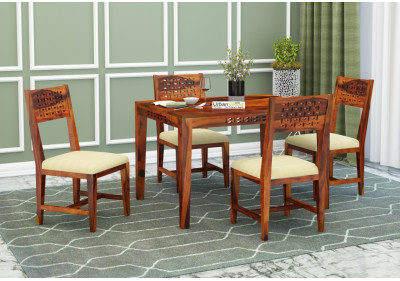 Woodora 4 Seater Dining Set with Cushion 