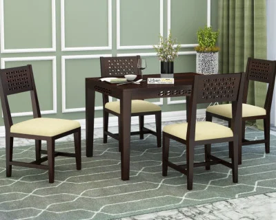 Woodora 4 Seater Dining Set with Cushion 