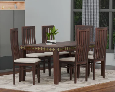 Jasper 6-Seater Dining Table Set 