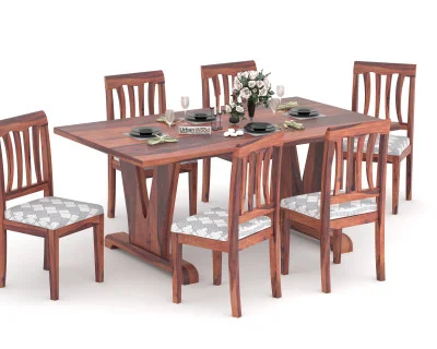 Bicer 6-Seater Dining Table Set 