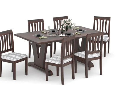 Bicer 6-Seater Dining Table Set 