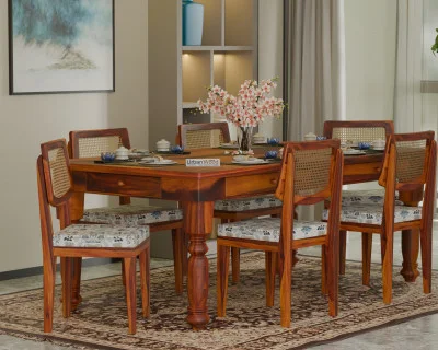 Cilan 6-Seater Dining Table Set 