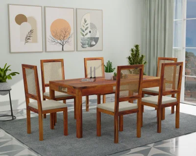 Gloria 6-Seater Dining Table Set 