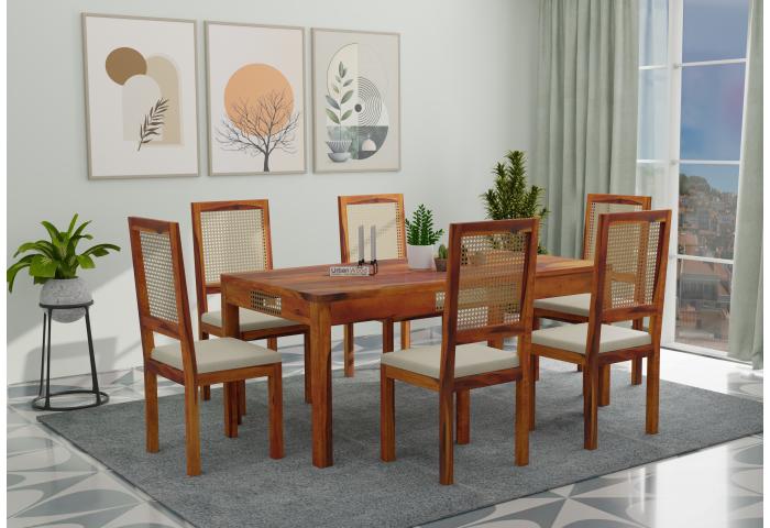 Gloria 6-Seater Dining Table Set 