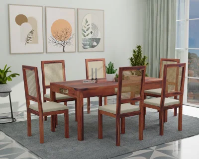 Gloria 6-Seater Dining Table Set 