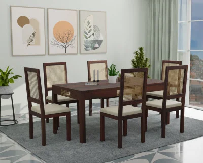 Gloria 6-Seater Dining Table Set 