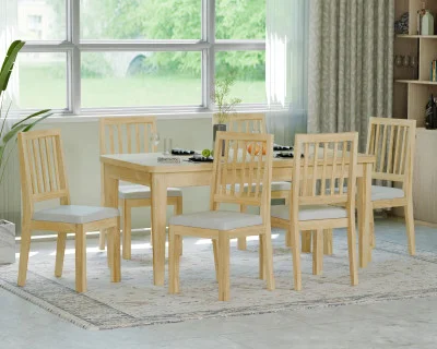 Vera 6-Seater Dining Table Set 