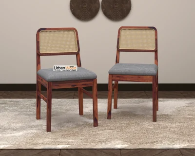 Retro Wooden Dining Chair - Set Of 2 