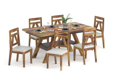 Dahlia 6-Seater Dining Table Set 