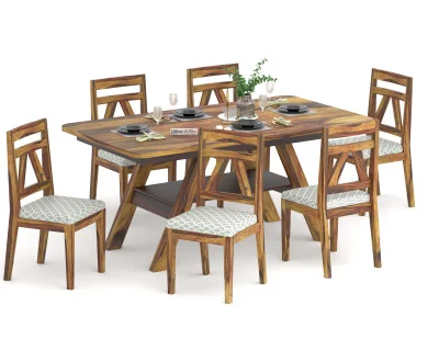 Dahlia 6-Seater Dining Table Set 