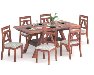 Dahlia 6-Seater Dining Table Set 