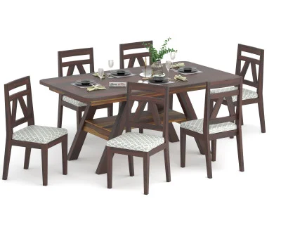 Dahlia 6-Seater Dining Table Set 