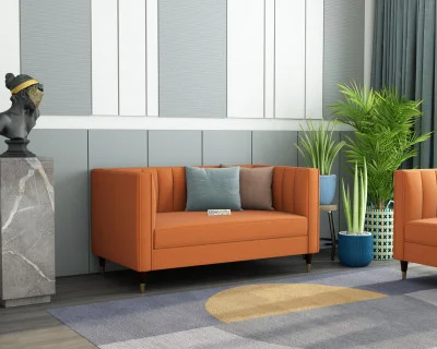 Abro 2 Seater Fabric Sofa 