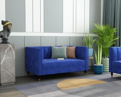 Abro 2 Seater Fabric Sofa 
