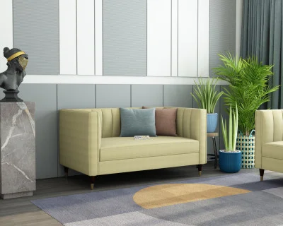 Abro 2 Seater Fabric Sofa 