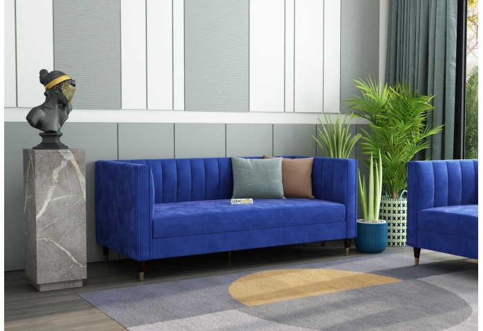 Abro 3 Seater Fabric Sofa 