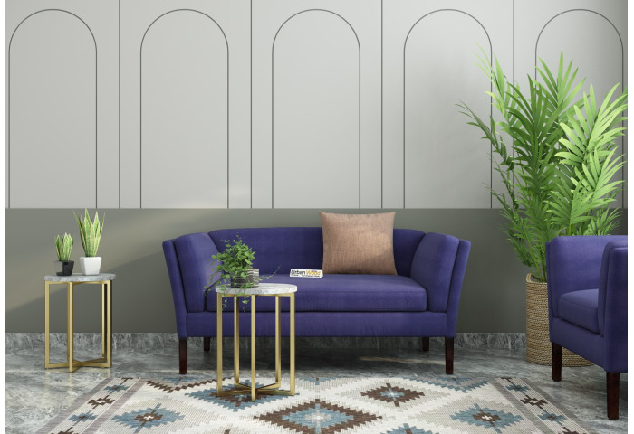 Crimson 2 Seater Fabric Sofa 