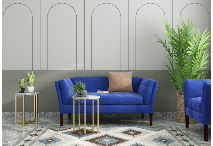 Crimson 2 Seater Fabric Sofa 