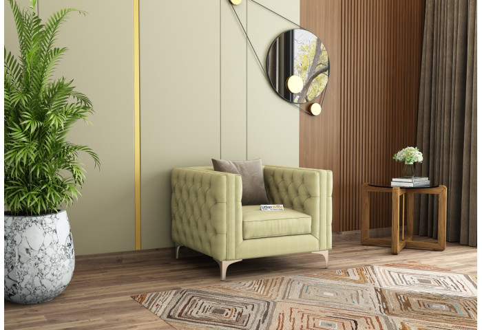 Curio 1 Seater Fabric Sofa 