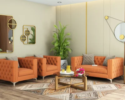 Curio 2+1+1 Seater Fabric Sofa 