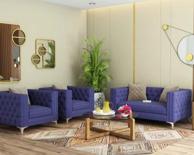 Curio 2+1+1 Seater Fabric Sofa 
