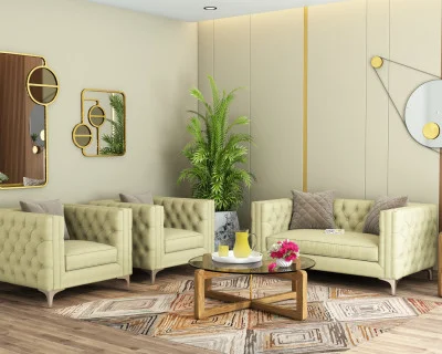 Curio 2+1+1 Seater Fabric Sofa 