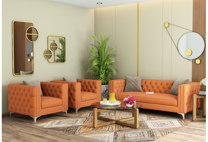 Curio 3+1+1 Seater Fabric Sofa 