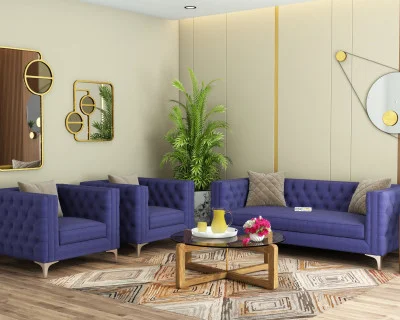 Curio 3+1+1 Seater Fabric Sofa 