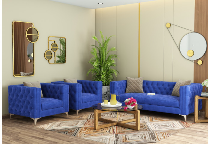 Curio 3+1+1 Seater Fabric Sofa 