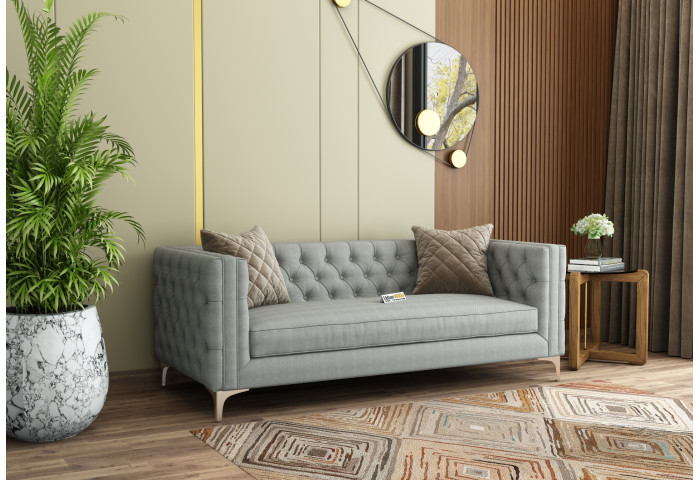 Curio 3 Seater Fabric Sofa 