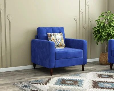 Hamper 1 Seater Fabric Sofa 