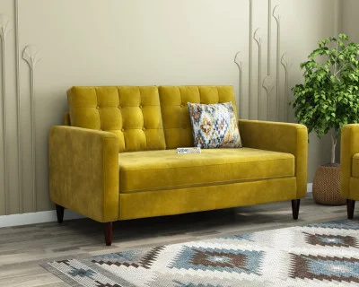 Hamper 2 Seater Fabric Sofa 