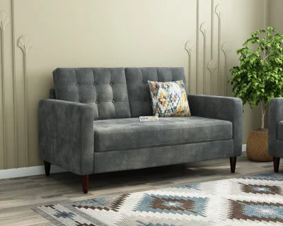 Hamper 2 Seater Fabric Sofa 
