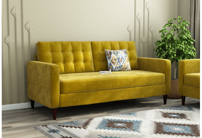 Hamper 3 Seater Fabric Sofa 