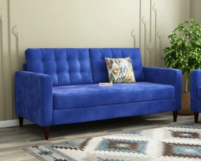 Hamper 3 Seater Fabric Sofa 