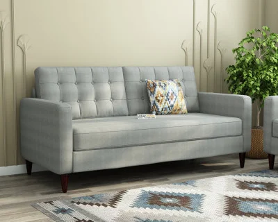 Hamper 3 Seater Fabric Sofa 