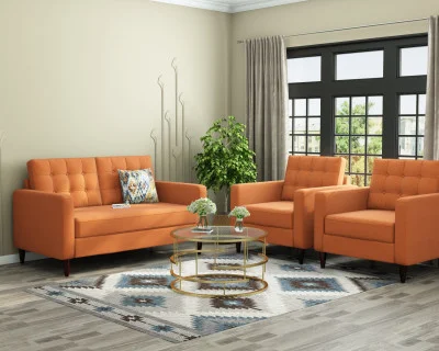 Hamper 2+1+1 Seater Fabric Sofa 