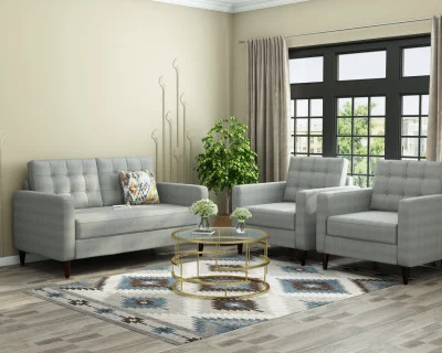 Hamper 2+1+1 Seater Fabric Sofa 