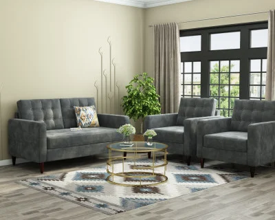 Hamper 2+1+1 Seater Fabric Sofa 