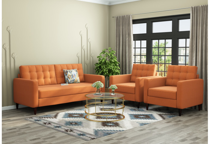 Hamper 3+1+1 Seater Fabric Sofa 