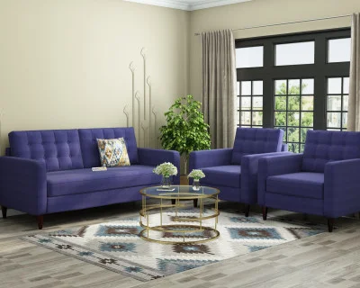 Hamper 3+1+1 Seater Fabric Sofa 