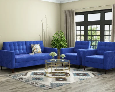 Hamper 3+1+1 Seater Fabric Sofa 