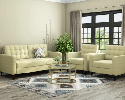 Hamper 3+1+1 Seater Fabric Sofa 
