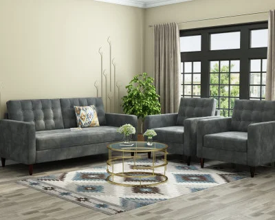 Hamper 3+1+1 Seater Fabric Sofa 