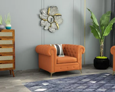 Regal 1 Seater Fabric Sofa 