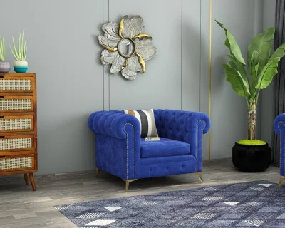 Regal 1 Seater Fabric Sofa 